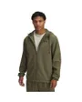 Sweat zip à capuche Homme UA RIVAL WVN WINDBREAKER Vert