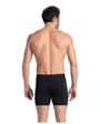 Short de bain Homme MEN S ARENA STRAIGHT LINES SWIM MID Noir