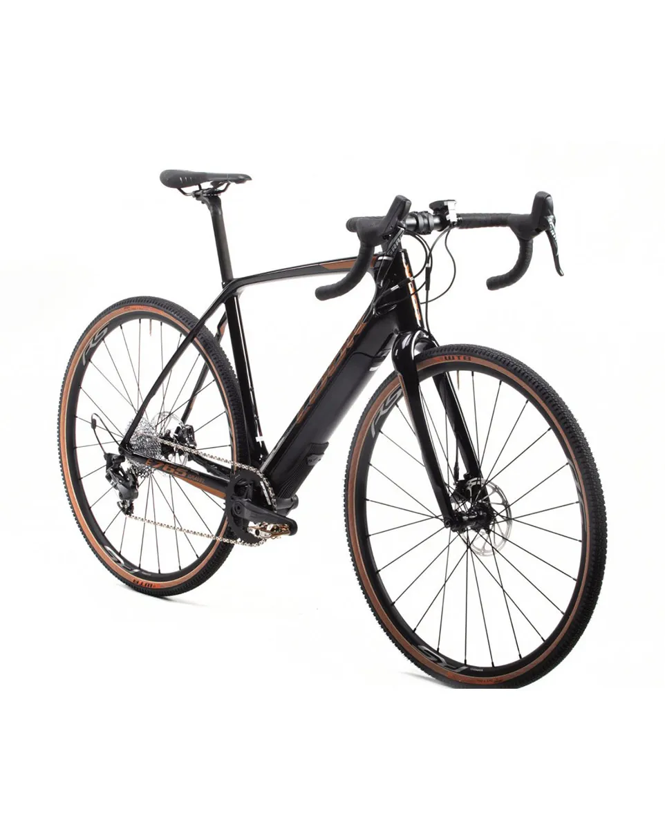 765 R Display Vélo Gravel électrique E-765 GRAVEL FORCE 1X11 Noir/Bronze - Ref 26537