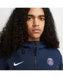 Veste manches longues Homme PSG M NSW TCH FLC HOODIE FZ WR Bleu