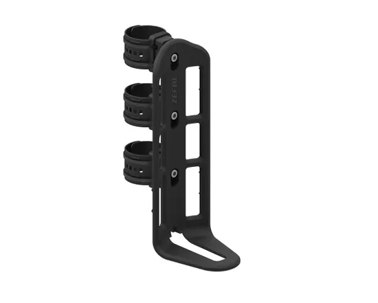 Sacoche avant avec support Z ADVENTURE FORK PACK Rouge/Noir