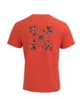 T-shirt Homme FUZZY short sleeve Orange