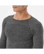 Haut manches longues Homme DRYNAMIC WARM LS TEE Gris