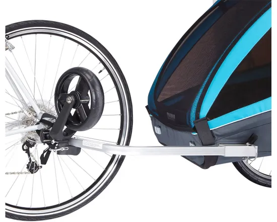 Remorque pour enfant 2 places COASTER XT Bleu