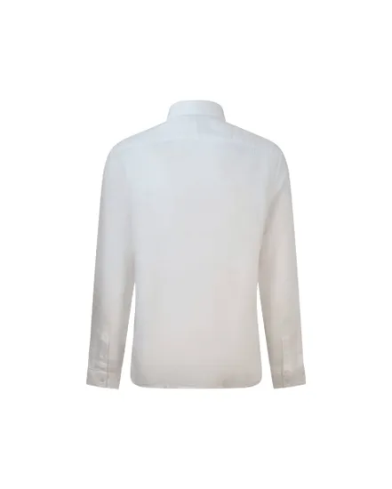 Chemise Homme Lin Blanc Lacoste