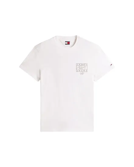 T-shirt col rond Homme REG SIGN SPRAY S Écru