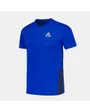 T-shirt manches courtes Homme TRAINING SP TEE SS N1 M Bleu