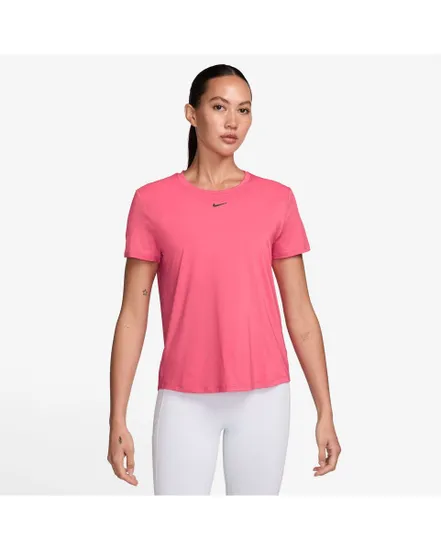 T-shirt Femme W NK ONE CLASSIC DF SS TOP Rose