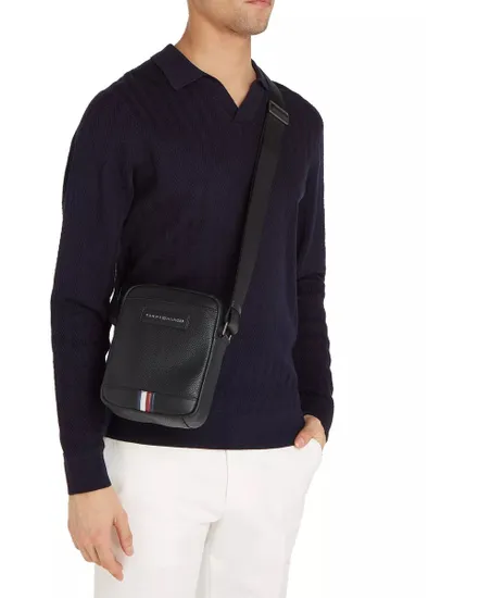 Sacoche Homme TH BUSINESS MINI REP Noir