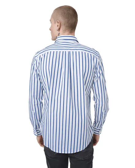 Chemise Homme Flex Poplin Nautical
