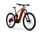 VTT électrique tout suspendu Unisexe E-RIOT TRAIL Orange/Marron