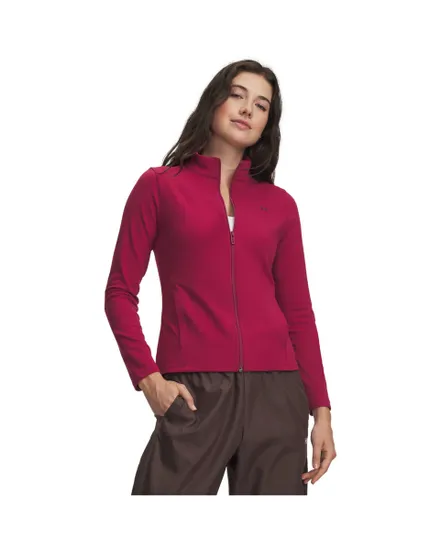 Haut zip Femme MOTION FZ Rouge