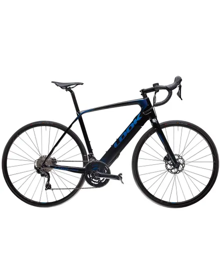 Vélo de route électrique Unisexe E-765 OPTIMUM 105 Bleu/Noir