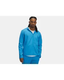Veste Homme UA LAUNCH HOODED JACKET Bleu