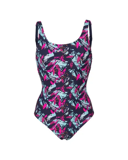 Maillot de natation Femme WOMEN S BODYLIFT SWIMSUIT FRANCY WING BACK Bleu