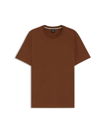 T-shirt col rond Homme THOMPSON Brun Clair,