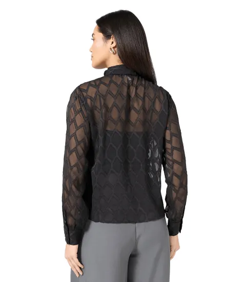 Chemise Femme Galileo L/S Shirt Wvn Btq Ga