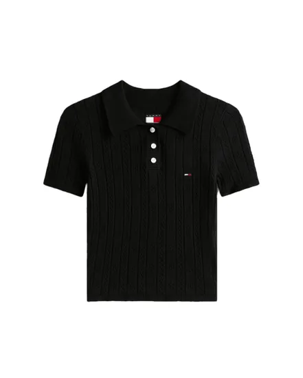 Polo Femme POINTELLE POLO Noir