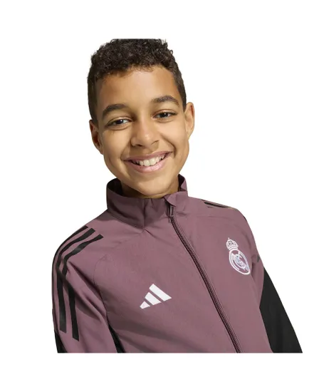 Haut d'entraînement Enfant REAL PRE JKT Y Marron