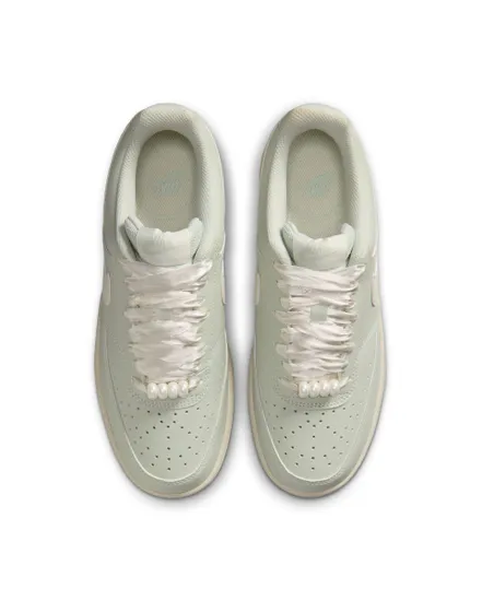 Chassures Femme W NIKE COURT VISION LO LE Gris