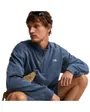 Sweat Homme Essential Light Relaxed Zip Crew