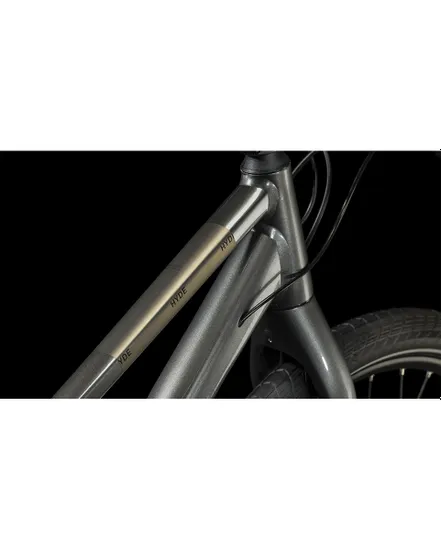 Vélo urbain/trekking Femme HYDE Graphite/Noir