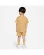 Ensemble de football Enfant FCB I NK DF KIT AW Beige Barcelone