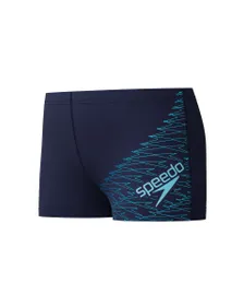 Short de bain Enfant ECO MEDLEY LOGO AQSH NAV/BLU Bleu