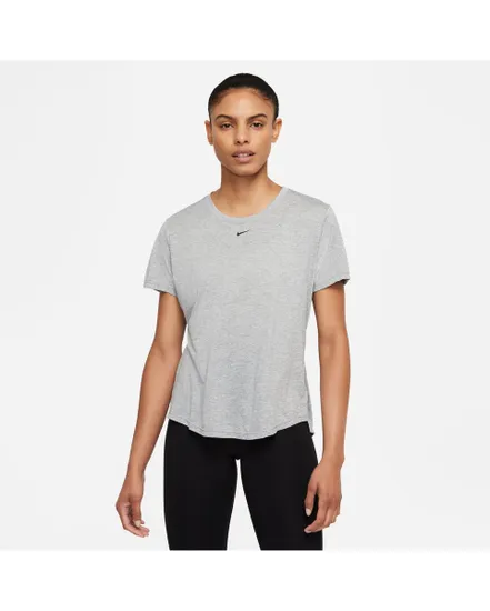 T-shirt manches courtes Femme W NK ONE DF SS STD TOP Gris