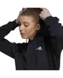 Veste zip à capuche Femme W 3S FL FZ HD Noir