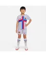 Ensemble football Enfant FCB LK NK DF KIT 3R Blanc