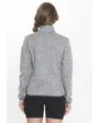 Polaire zip Femme SAMANI W MELANGE FLEECE JACKET Gris
