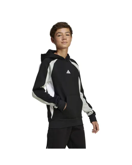 Sweat à capuche Enfant J  CB FL HD Noir