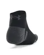 Socquettes 3 paires Unisexe UA PERFORMANCE TECH 3PK LOW Noir