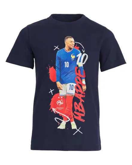 T-shirt Enfant PLAYER ACTION MBAPPE K Bleu
