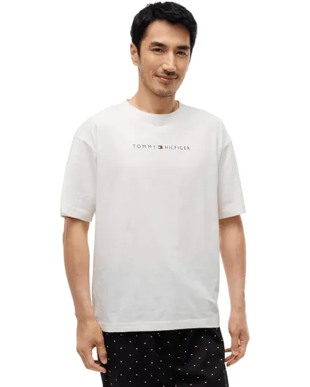 T-shirt Homme SS TEE CONT LOGO Tommy Hilfiger