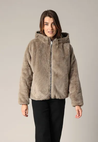 Manteau Femme ISSIA JK W Marron