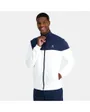 Veste zip Homme SAISON 2 FZ SWEAT N1 M Blanc