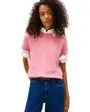 T-shirt col rond Femme REG LINEAR SS TEE Rose