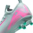 Crampons de football Enfant JR ZOOM VAPOR 16 ACADEMY FG/MG Bleu