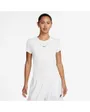 T-shirt Femme W NSW NK CHLL KNT MD CRP Blanc