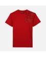 TEE SHIRT MANCHES COURTES LOGO EPA Homme Rouge