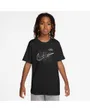 T-shirt Enfant plus agé K NSW TEE CLUB SCRIPT Noir