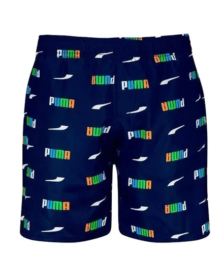 Short De Bain Garçon Printed Logo Mid Shorts
