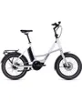 Vélo électrique urbain Unisexe COMPACT HYBRID 500 Blanc