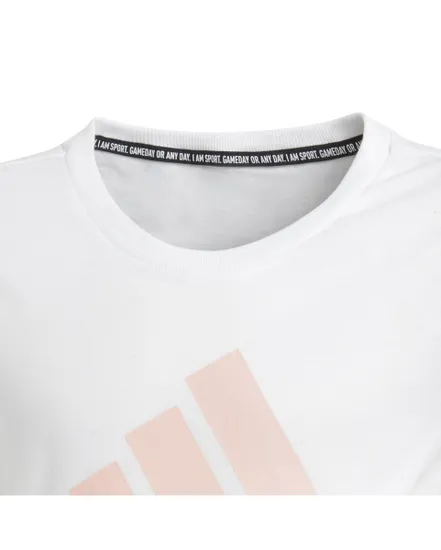 T-shirt de sport enfant YG MH BOS TEE Blanc