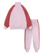 Survêtement Bébé fille E1D1 HALF ZIP SET Rose