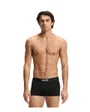 Lot de 3 boxers Homme TRUNK 3P BOSS ONE Noir
