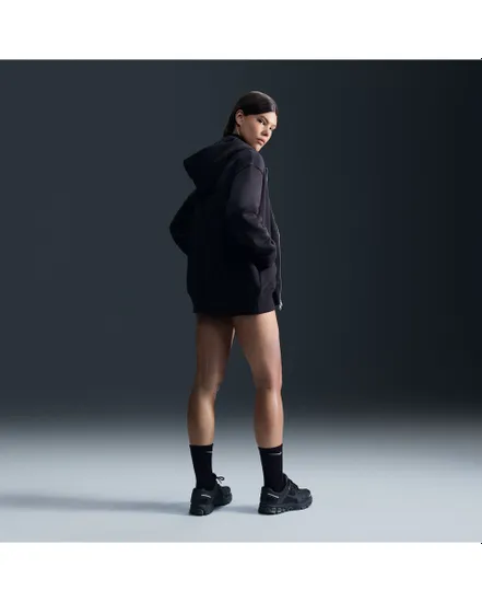 Sweat zip à capuche Femme W NSW PHNX FLC FZ OS HOODIE Noir