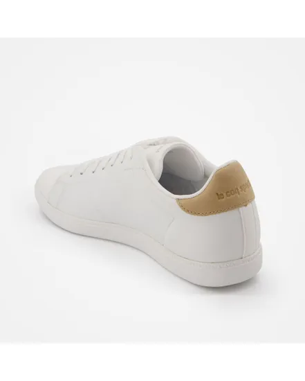 Chaussures Unisexe COURTSET OPTICAL WHITE/TAN Blanc